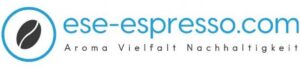 ese-espresso.com Logo &ndash; Aroma, Vielfalt, Nachhaltigkeit