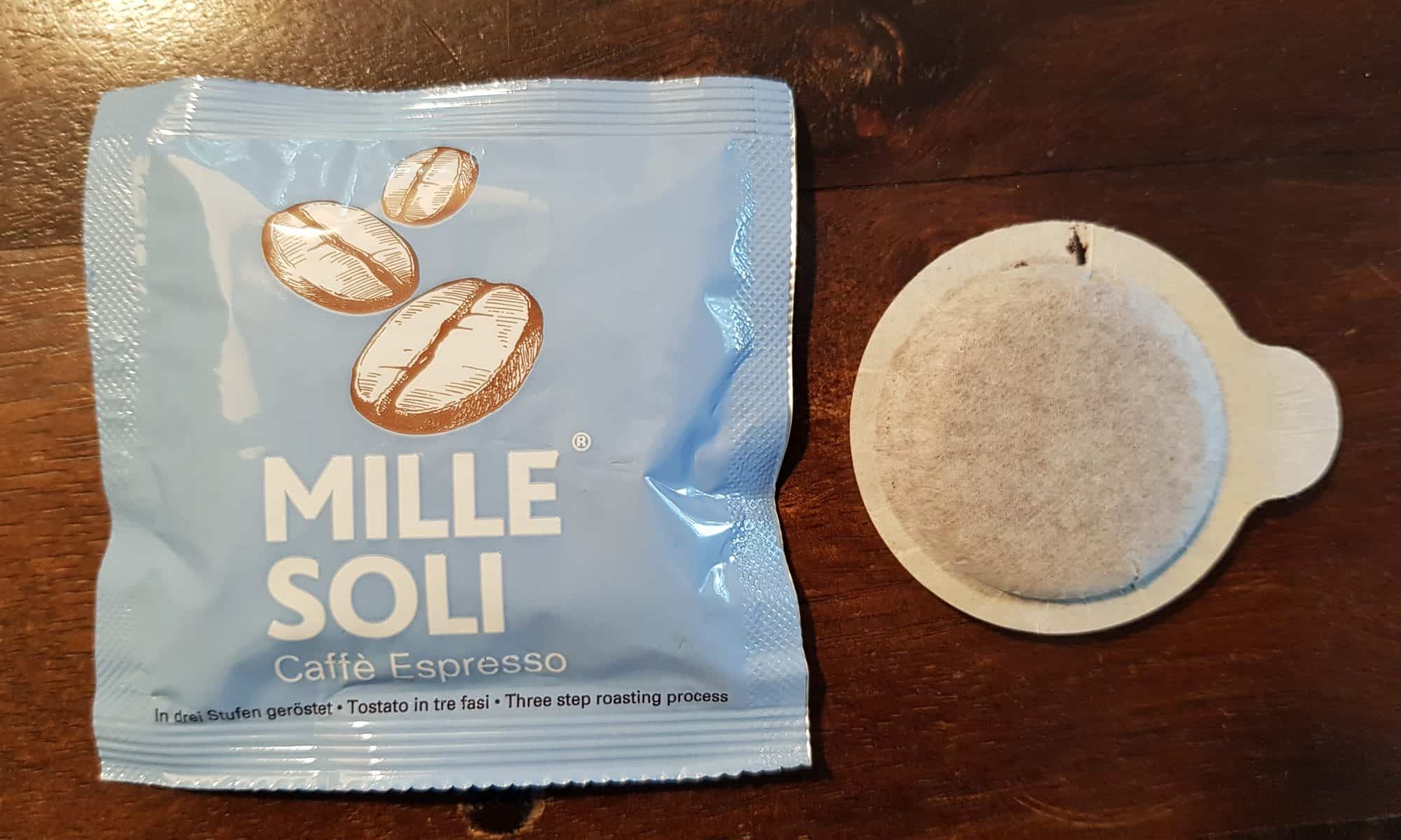 Mille Soli Espresso hellblau ESE pads