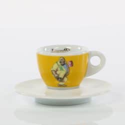 Espressotasse Lucaffe gelb collection