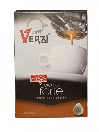 VERZI Caffe Forte ESE Pads Robusta 50