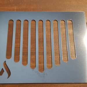 Edelstahl Metall Abtropfgitter Aroma Plus gereinigt