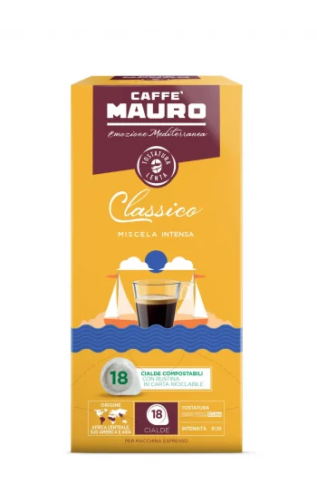 Caffe Mauro Classico ESE Pads 18 intensive Mischung