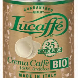 Lucaffe Crema Caffe Arabica BIO 25 ESE Pads Dose