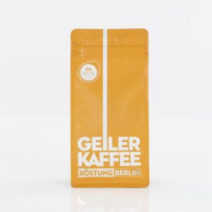 GEILER Kaffee Röstung Berlin ESE Pads 20 Stück, vorne