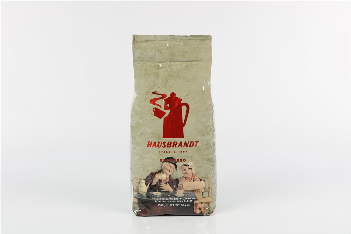 Hausbrandt Nonnetti Kaffeebohnen im 1-kg-Beutel, Vorderseite