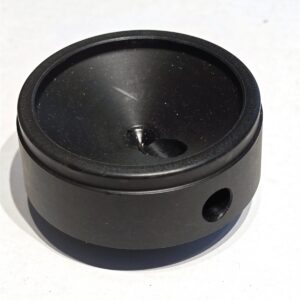La Piccola Duschtasse für Siebträger mit 44-mm-Sieb, Ersatzteil, schräg von oben