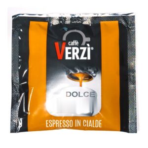 Caffè Verzì Aroma Dolce ESE Pad, einzeln verpackt – Espresso in cialde aus Sizilien